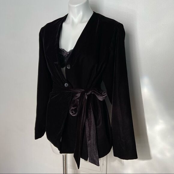 Liz Claiborne Velvet Blazer  - Picture 3 of 13